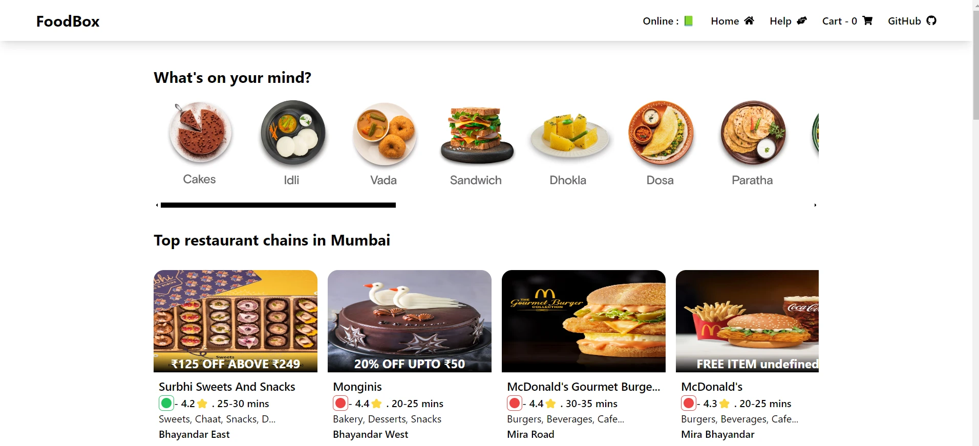 Video poster for FoodBox